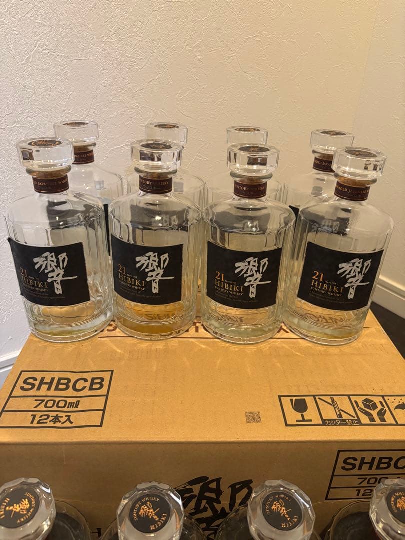 【空瓶】サントリー響21年 12本セット