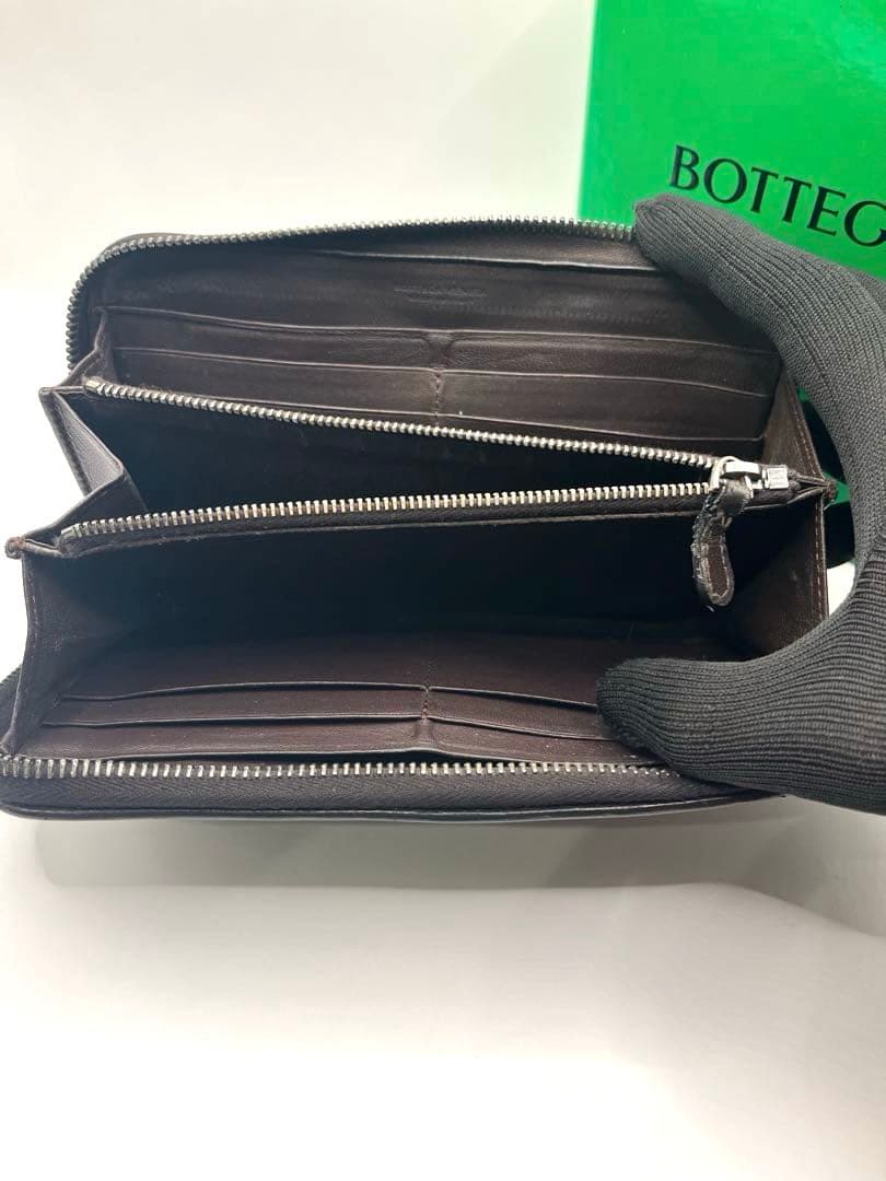 正規品✨ ボッテガヴェネタ イントレ ラウンドファスナー ジップ 121