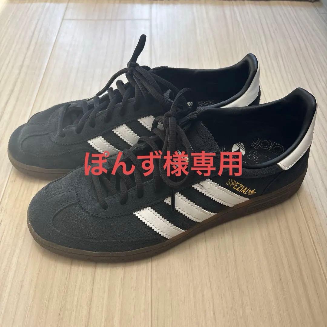 adidas Spezial ブラック/ホワイト スニーカー