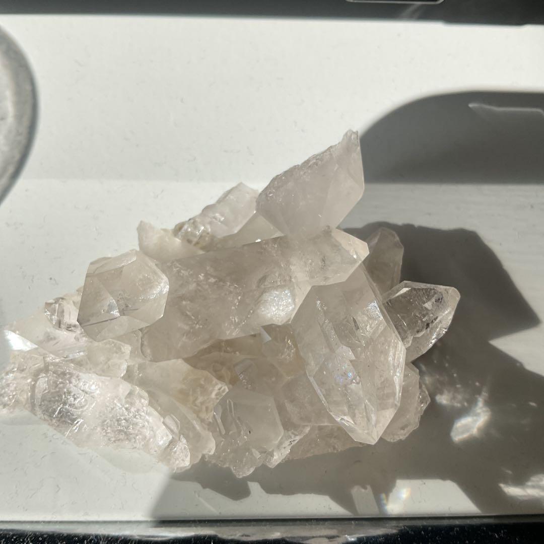 トマスゴンサガ産 水晶 クラスター 浄化セット 天然石 原石