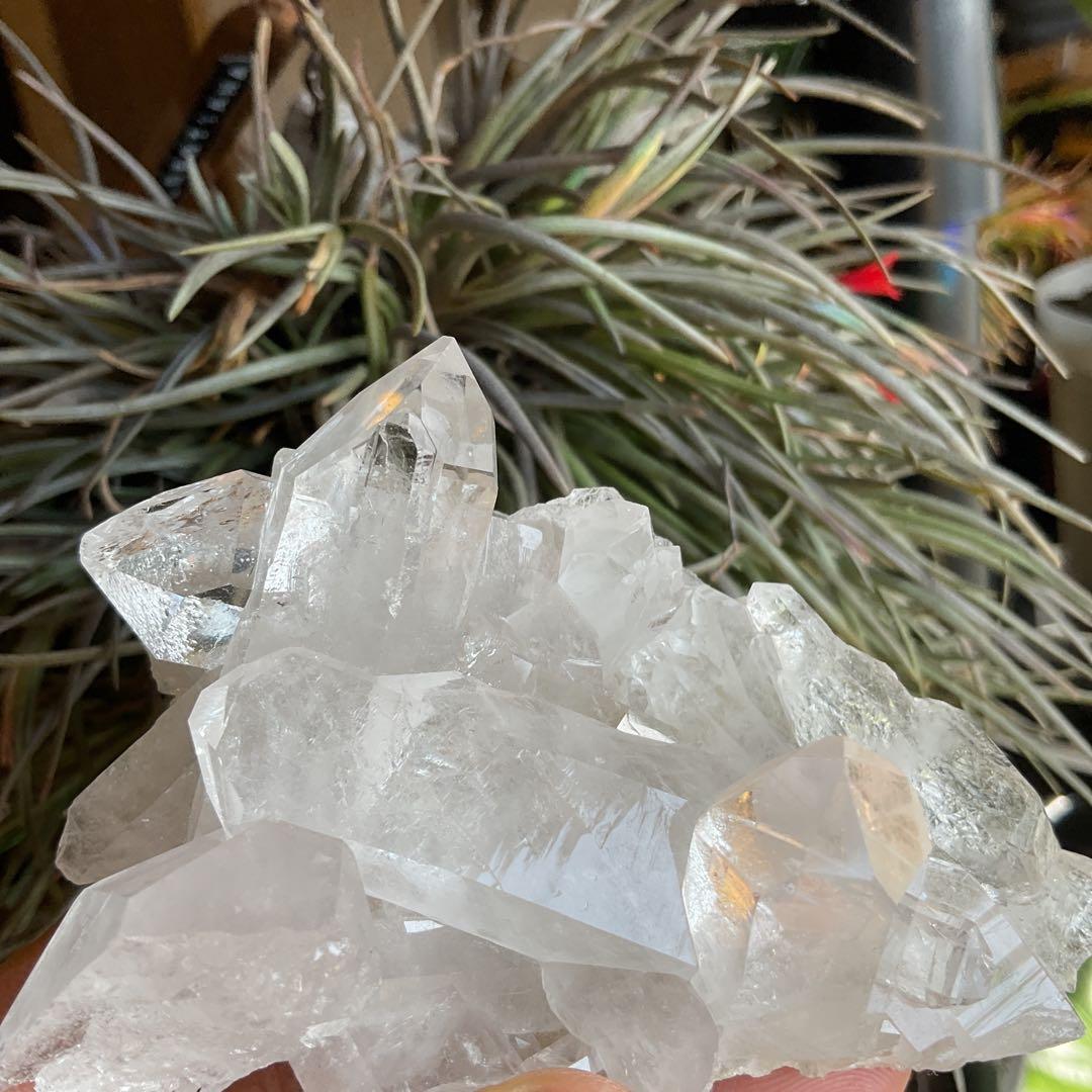 トマスゴンサガ産 水晶 クラスター 浄化セット 天然石 原石