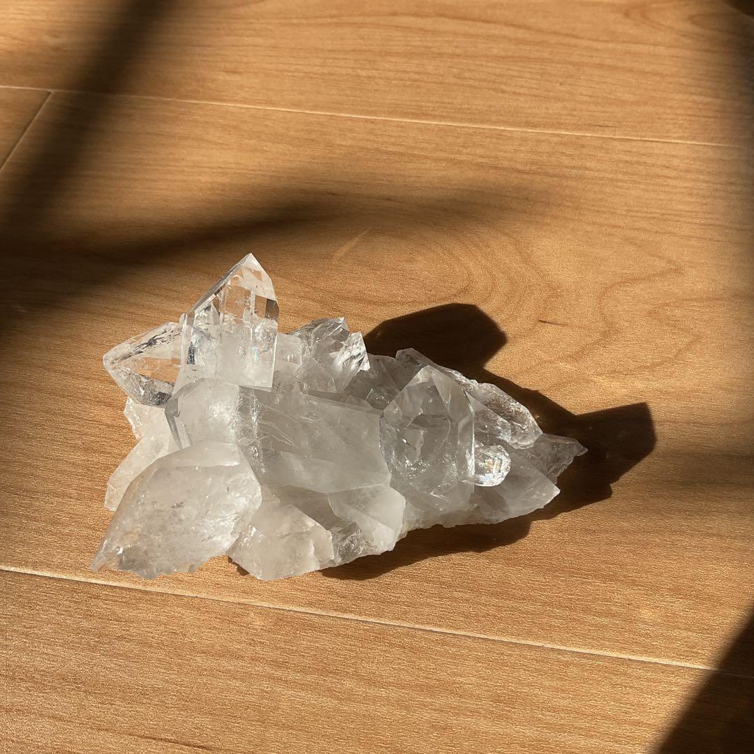 トマスゴンサガ産 水晶 クラスター 浄化セット 天然石 原石