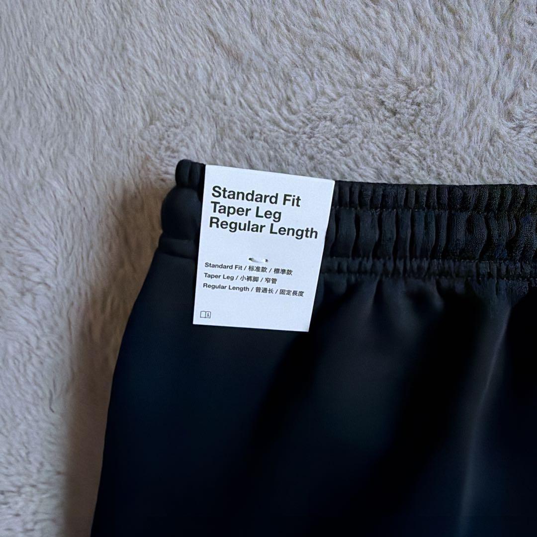 新品 ナイキ ロゴ刺繍 セットアップ 上下セット ブラック オレンジ L