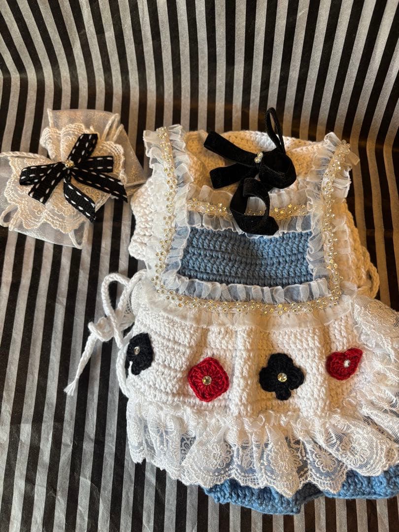 16◆アリス　エプロン　パピリーヒルズ　不思議の国のアリス