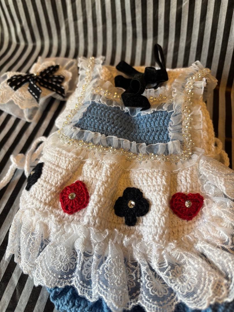 16◆アリス　エプロン　パピリーヒルズ　不思議の国のアリス