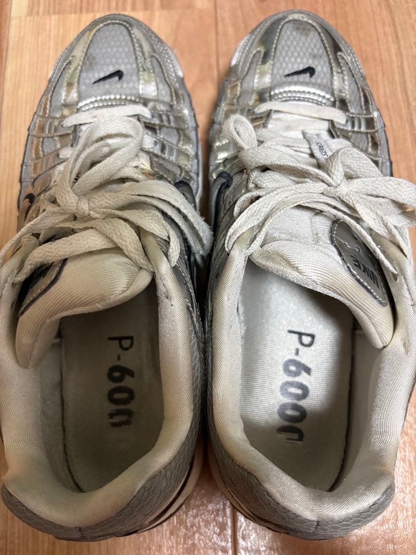 S*U様 値下げ‼️NIKE P-6000 メタリックシルバー 26.5cm