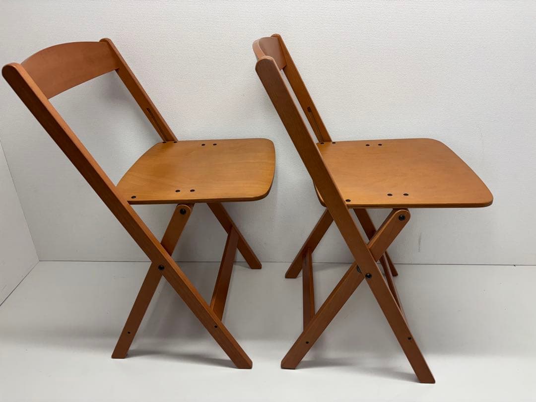 希少 FOPPAPEDRETTI 折り畳み式 チェア 2脚 フォッパぺドレッティ