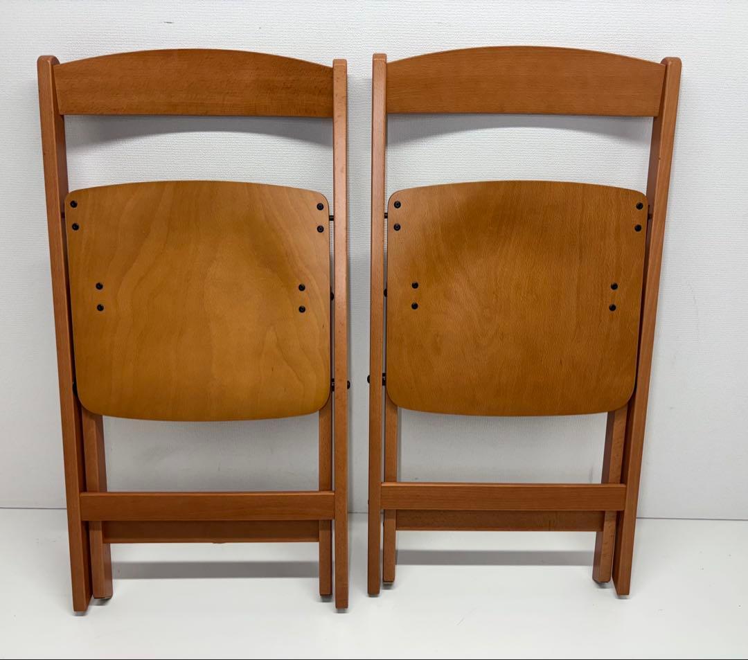 希少 FOPPAPEDRETTI 折り畳み式 チェア 2脚 フォッパぺドレッティ