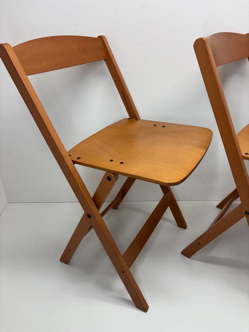 希少 FOPPAPEDRETTI 折り畳み式 チェア 2脚 フォッパぺドレッティ