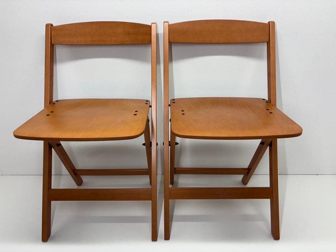 希少 FOPPAPEDRETTI 折り畳み式 チェア 2脚 フォッパぺドレッティ