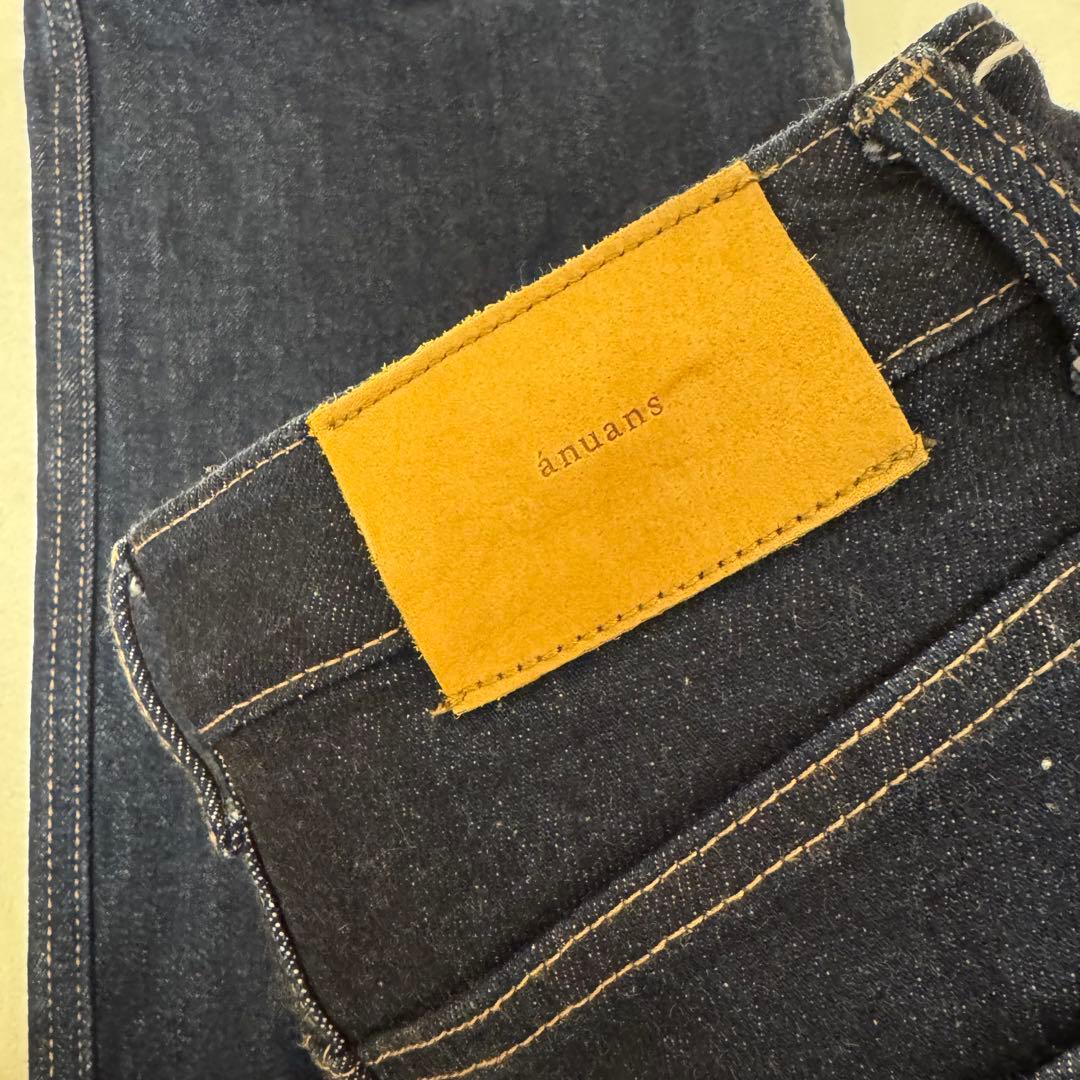 パンツ anuans Wide leg denim