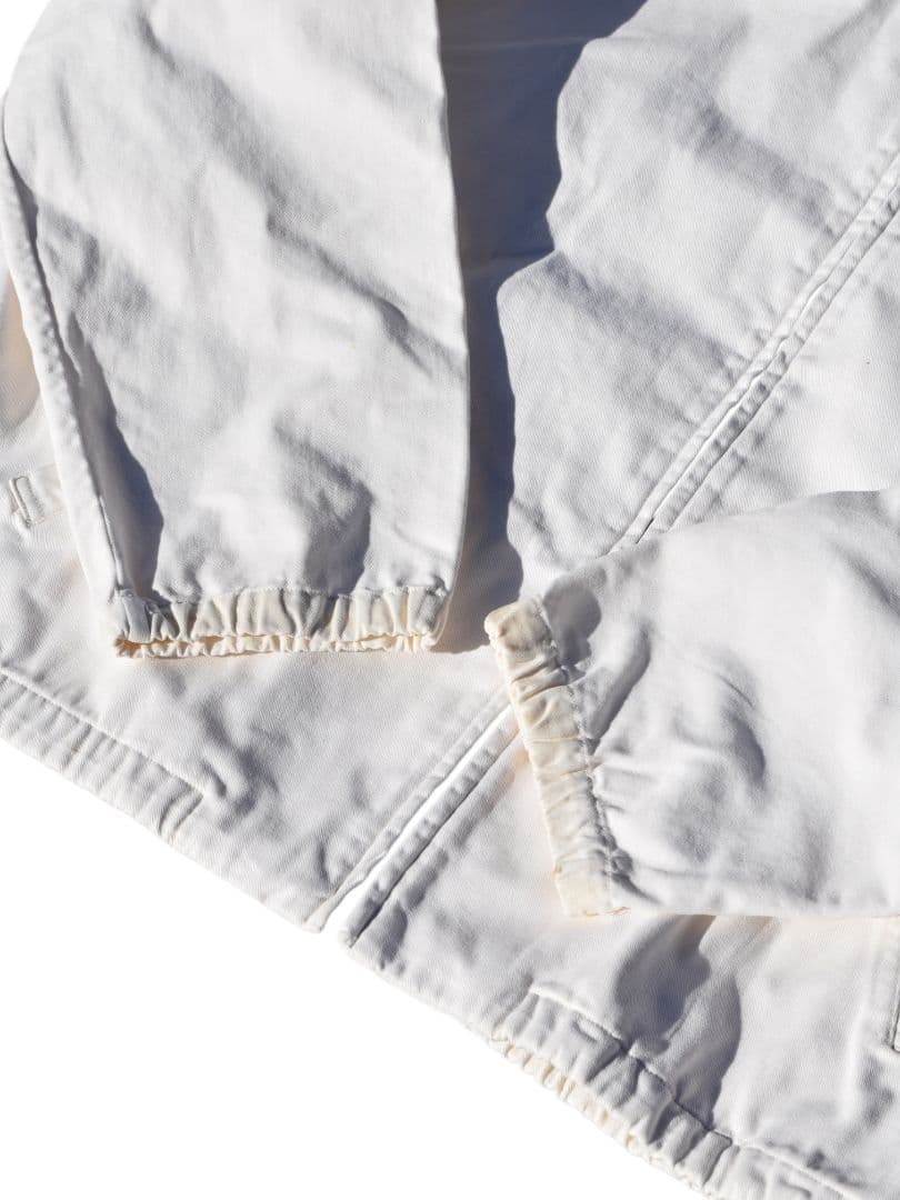 80～90s ラルフローレン 三角タグ スイングトップ 香港製 ホワイト L