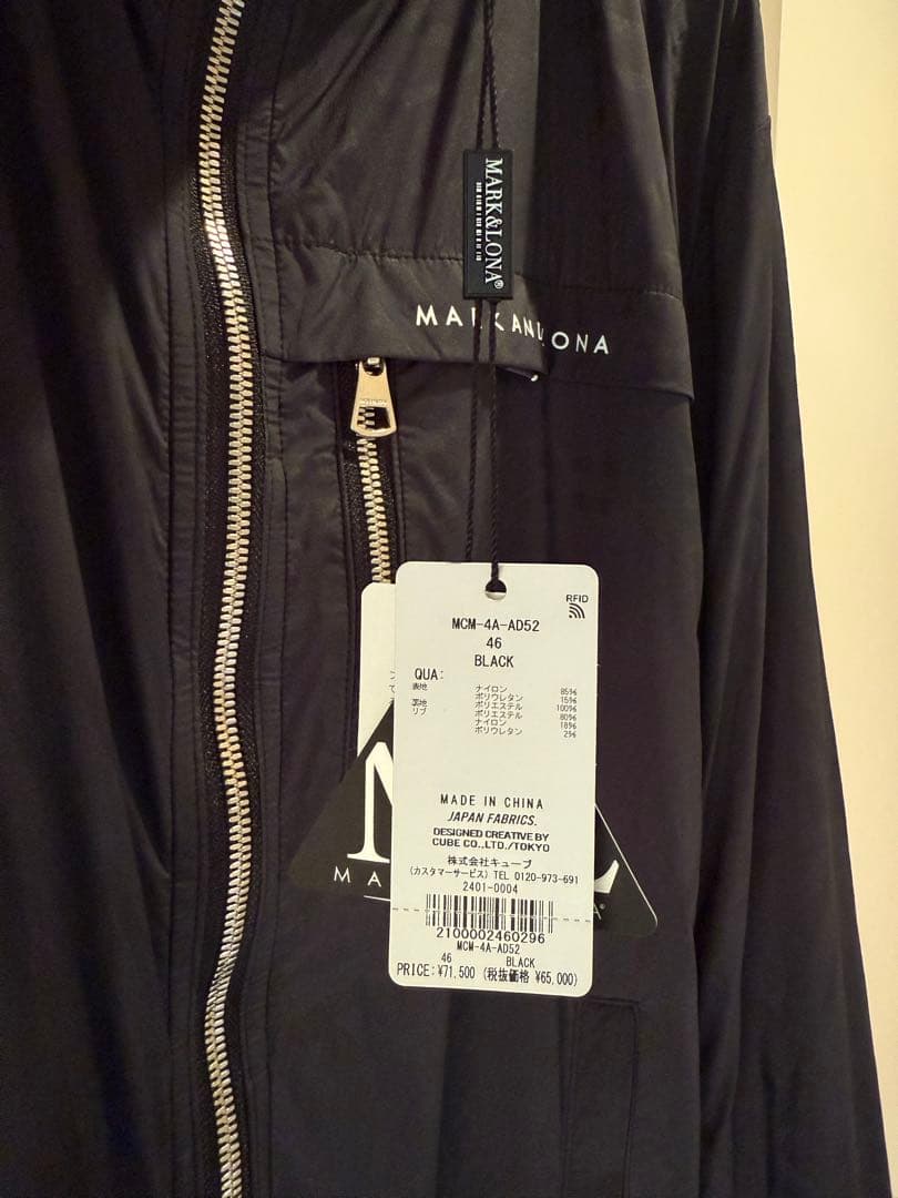 新品 ★2024 ブルゾン MARK&LONA CODE マーク&ロナ 正規品