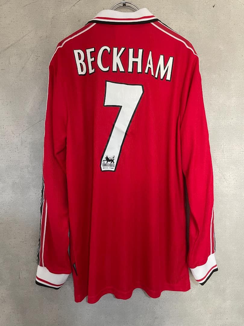マンチェスターユナイテッド BECKHAM 7番 シャツ XL 0-52-701