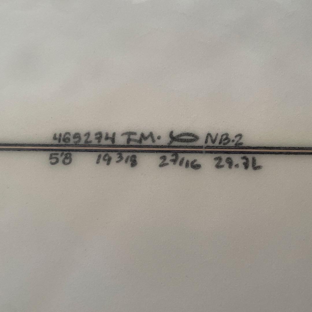 ネックベアード2 5'8 29.7L Channel