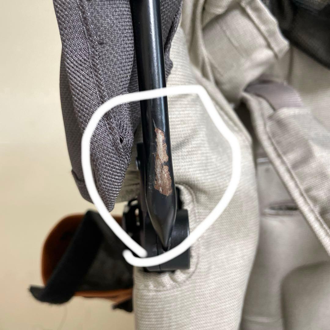 エアバギーココダブル EX フロムバース　専用シートパット　レインカバー付