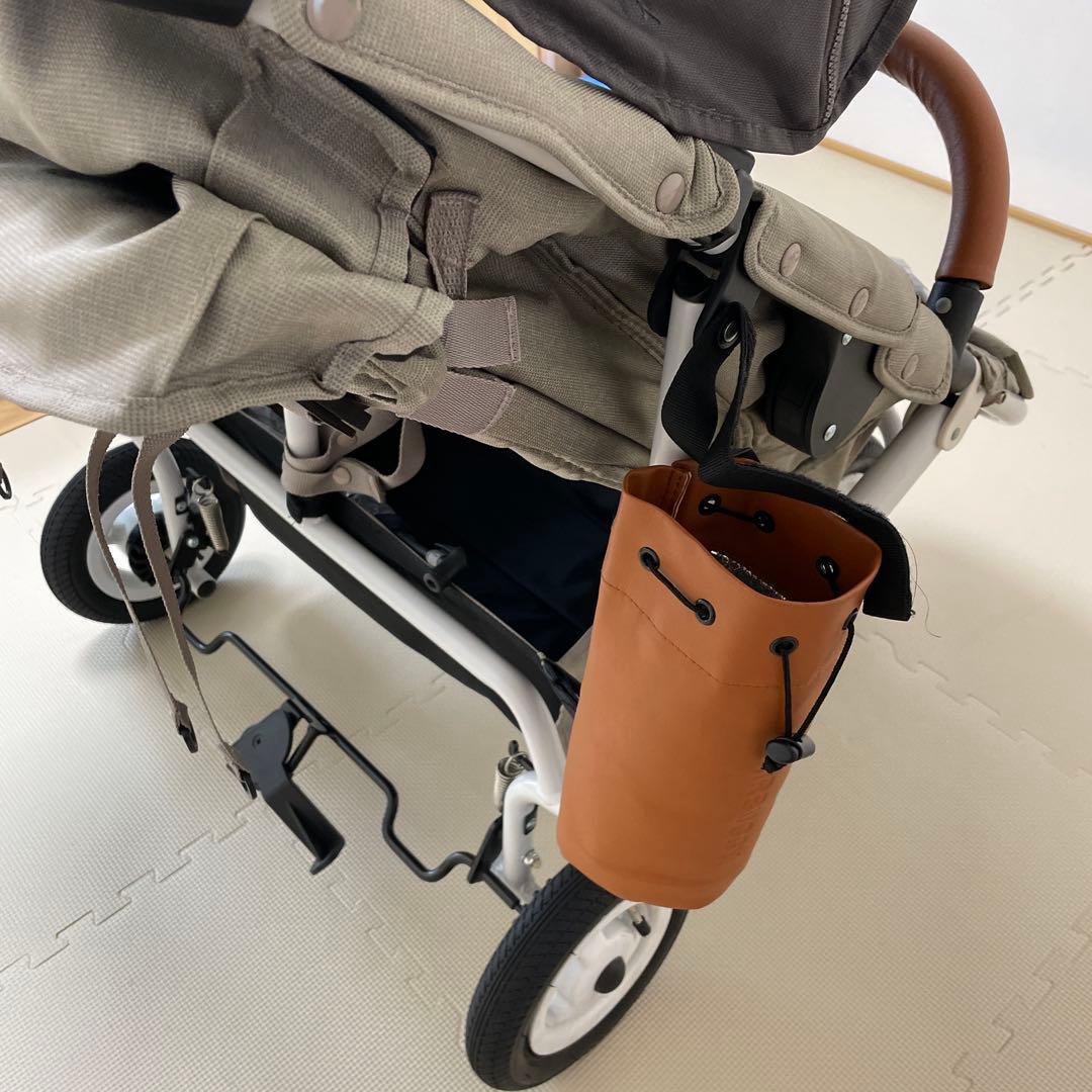 エアバギーココダブル EX フロムバース　専用シートパット　レインカバー付