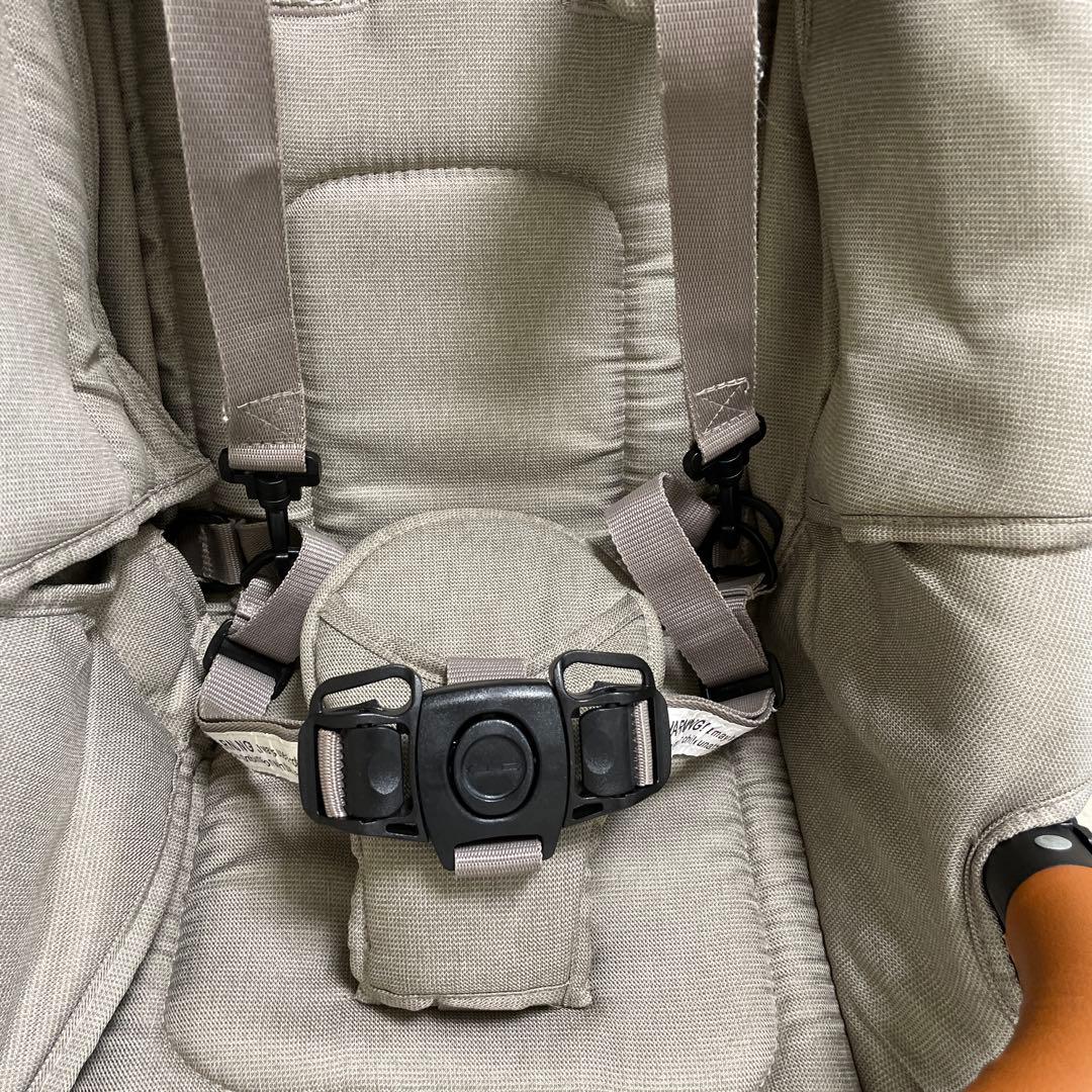 エアバギーココダブル EX フロムバース　専用シートパット　レインカバー付