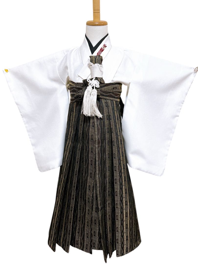 JAPAN STYLE♡七五三　5歳　男の子　フルセット　一式　赤　ブランド着物