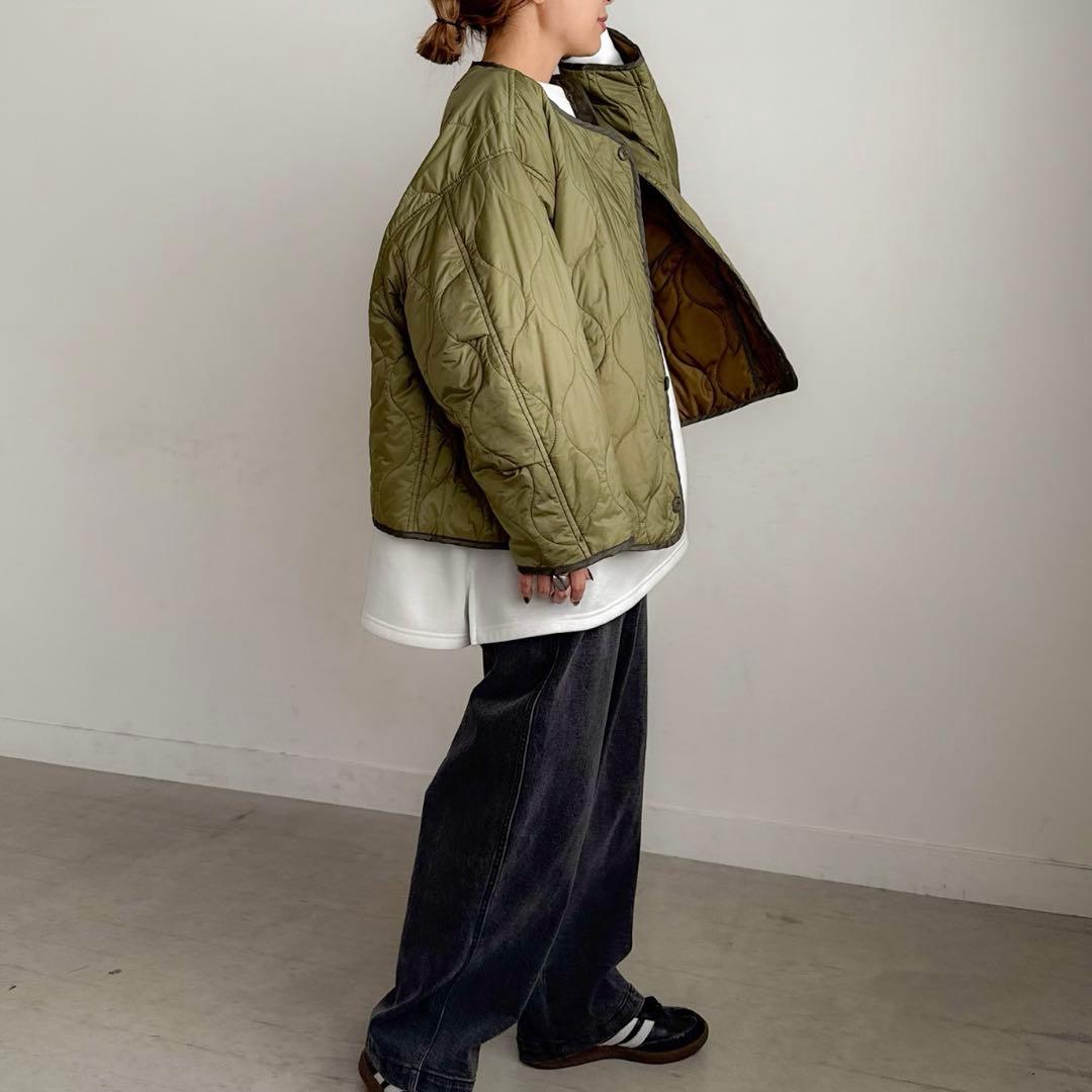 ピイチ　ライナー付ミリタリーオーバーコート2WAY 美品