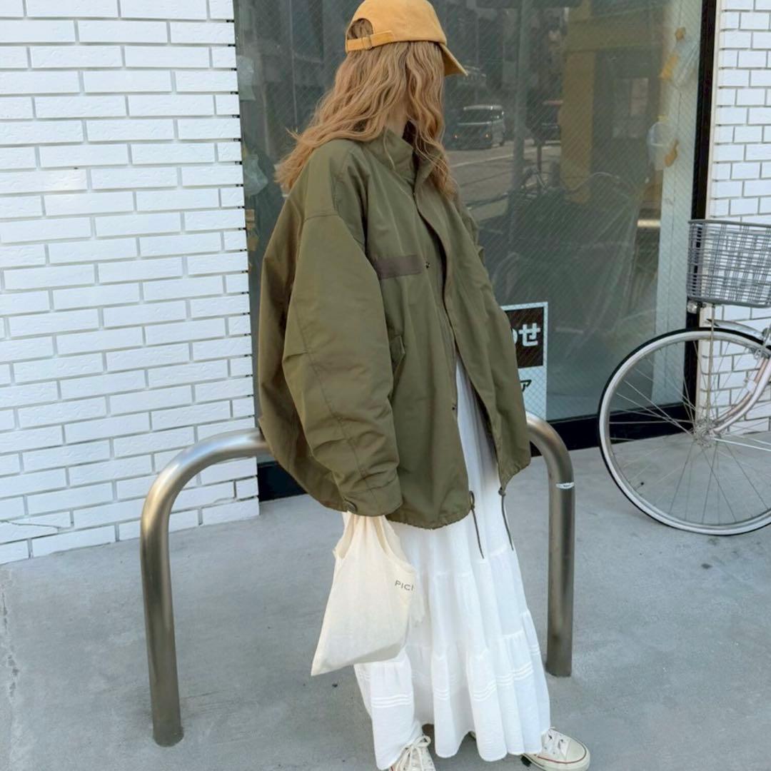 ピイチ　ライナー付ミリタリーオーバーコート2WAY 美品