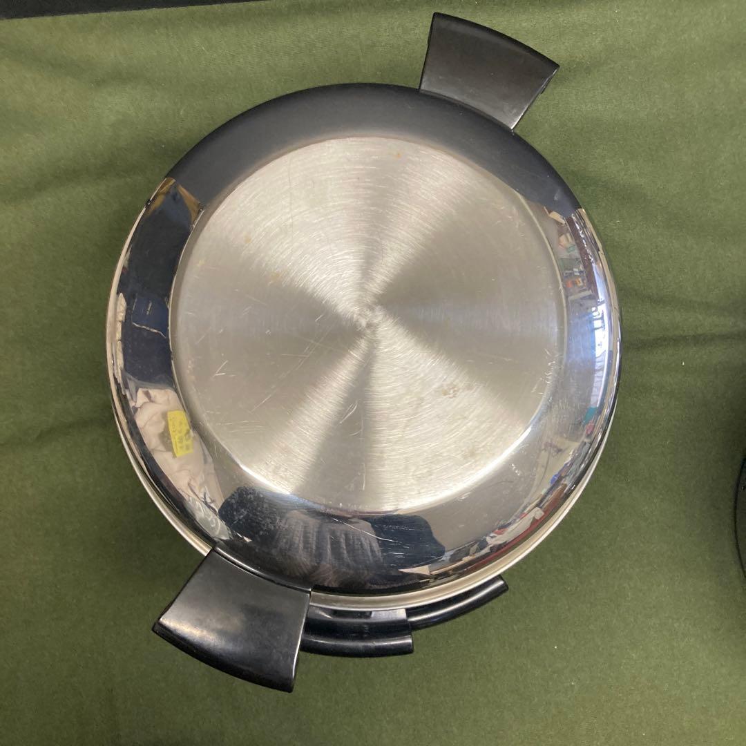 アムウェイ　蒸し器2点(蓋なし) 鍋2点　片手鍋2点(ほぼ未使用)