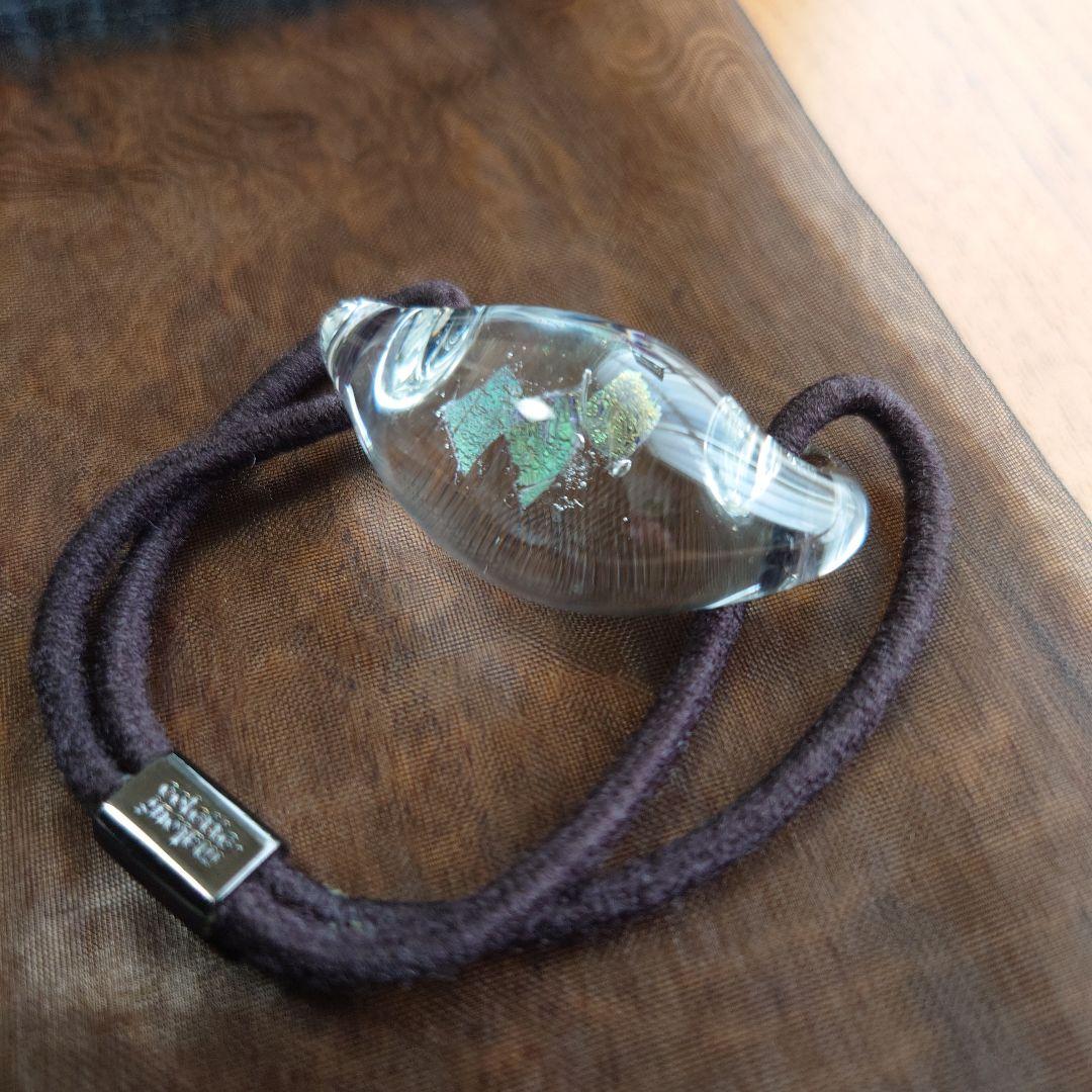 colette malouf ☆ クリア系グラスポニー♪ 2個セット♪