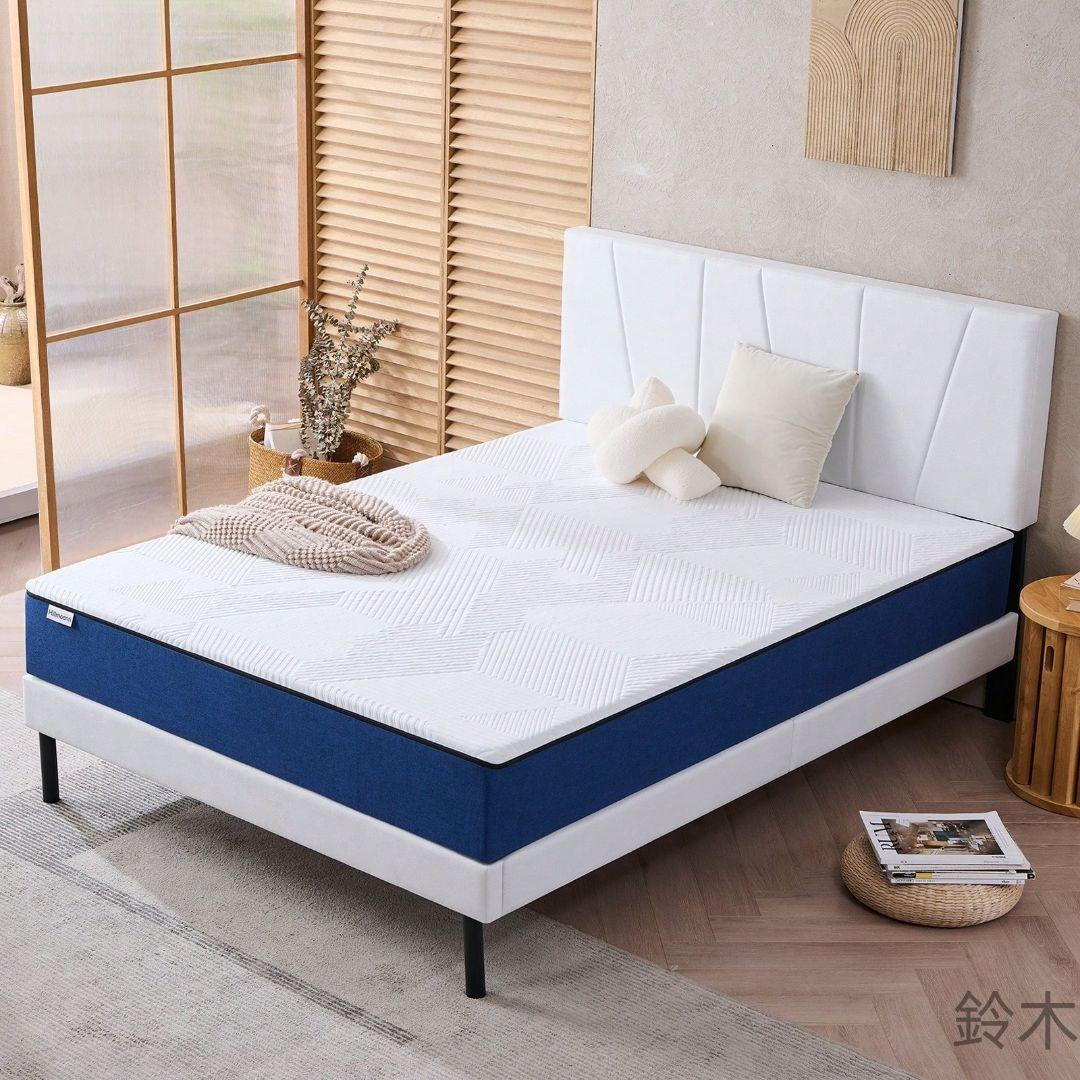 ダブルマットレス 低反発 体圧分散 圧縮梱包140*195cm