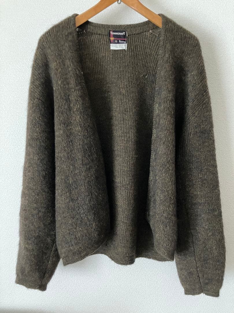 【週末限定】Towncraft タウンクラフト　モヘア　カーディガン　60'S