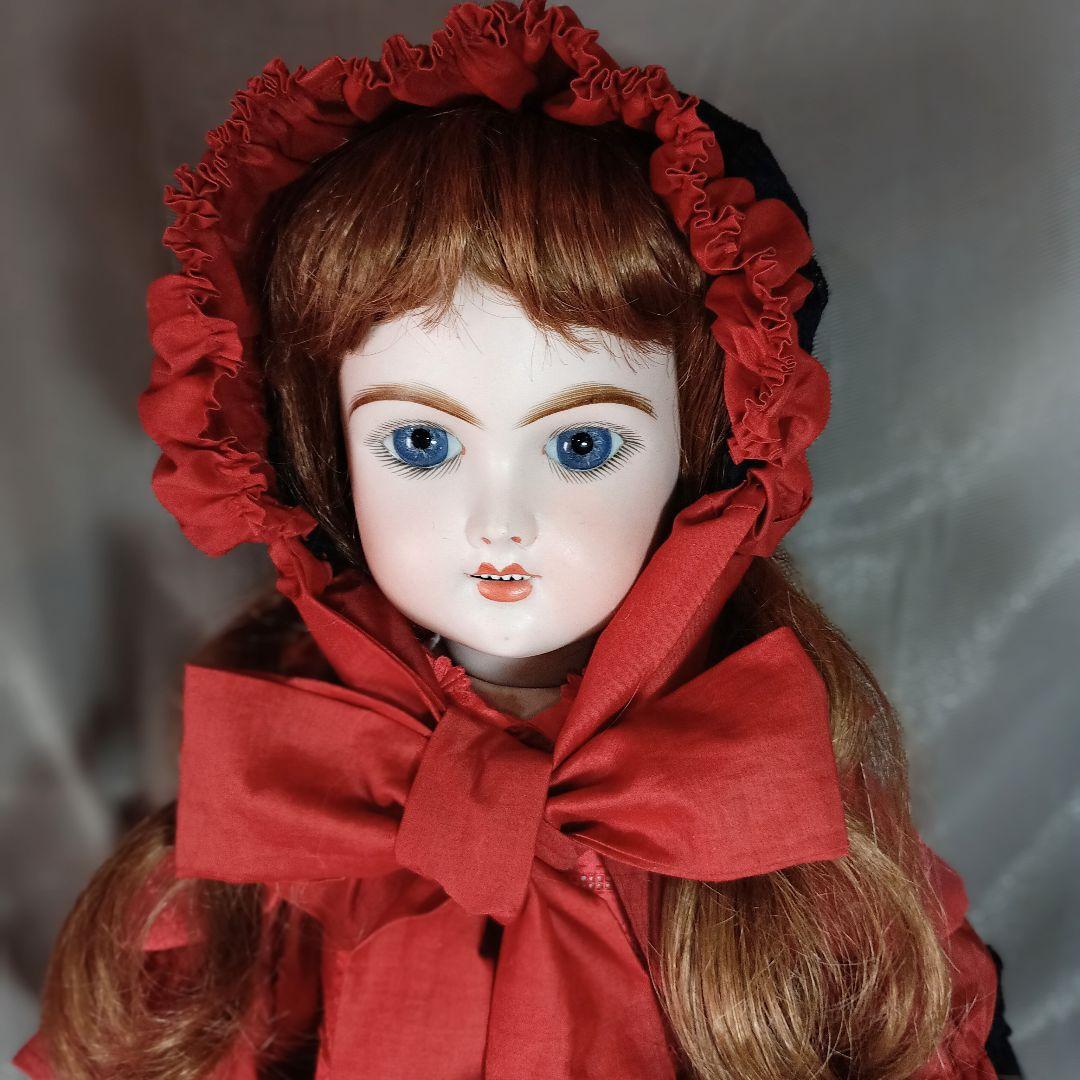 ⭐E12 アンティークドール　エデンべべ　大きな美しい瞳　⭐ジュモーボディ