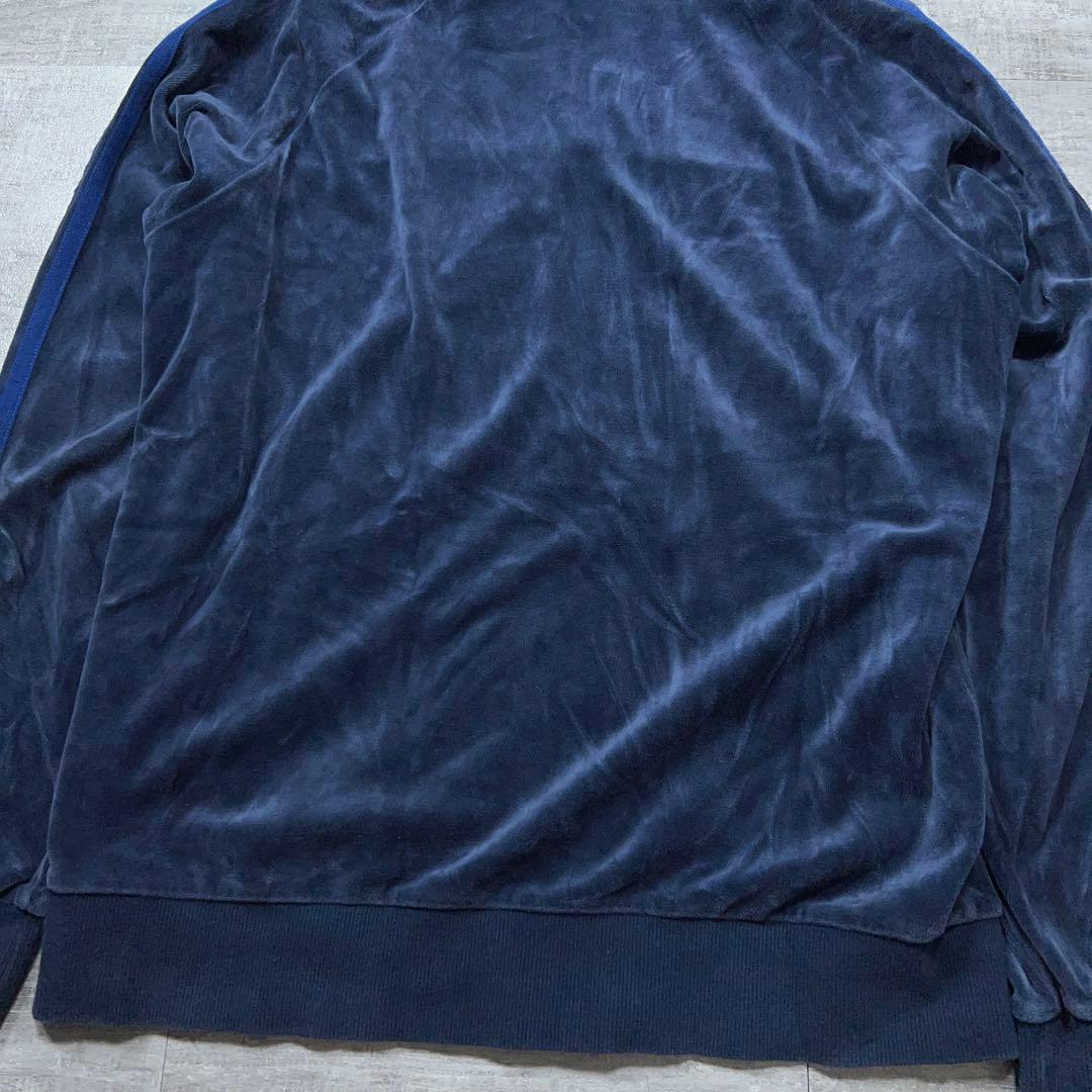 美品 y2k Adidas ベロア ジャージ 上下 トラックジャケット セットL