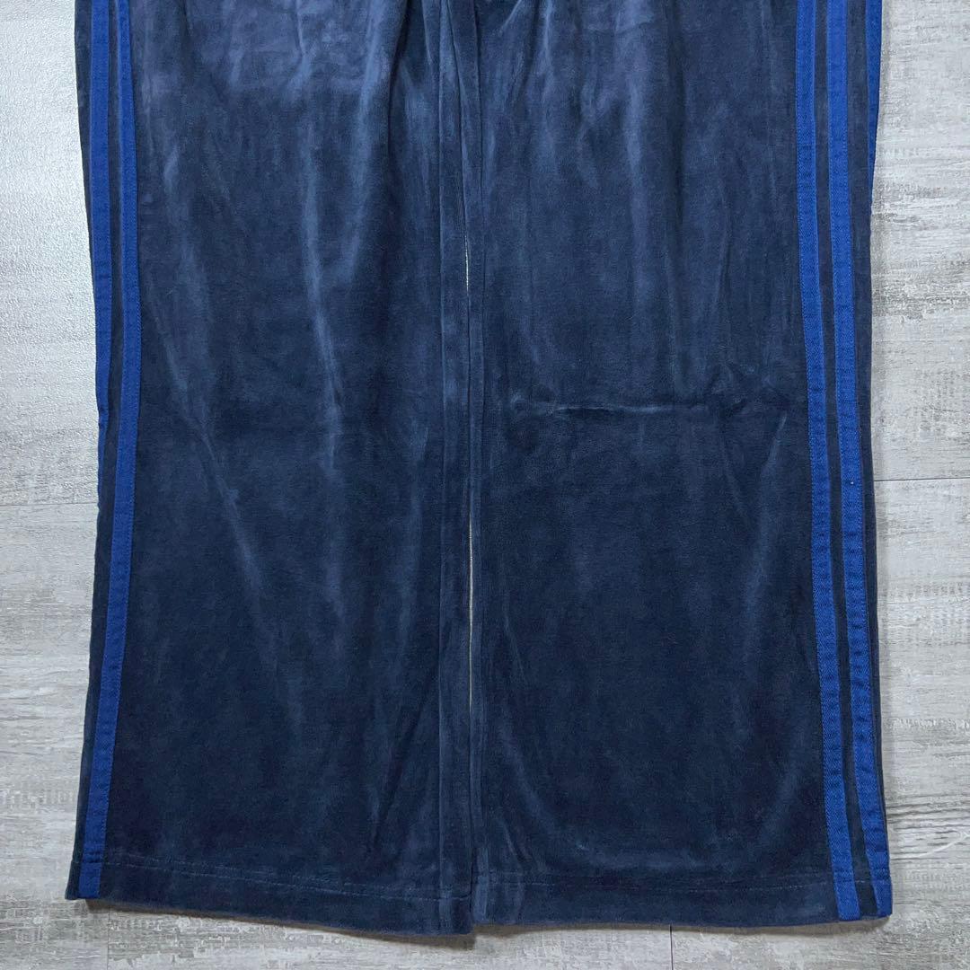美品 y2k Adidas ベロア ジャージ 上下 トラックジャケット セットL