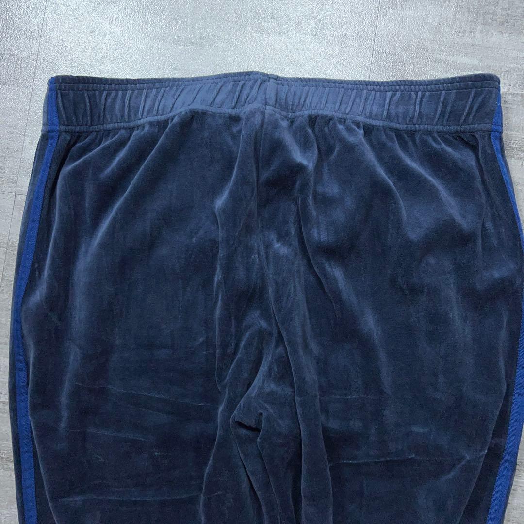 美品 y2k Adidas ベロア ジャージ 上下 トラックジャケット セットL