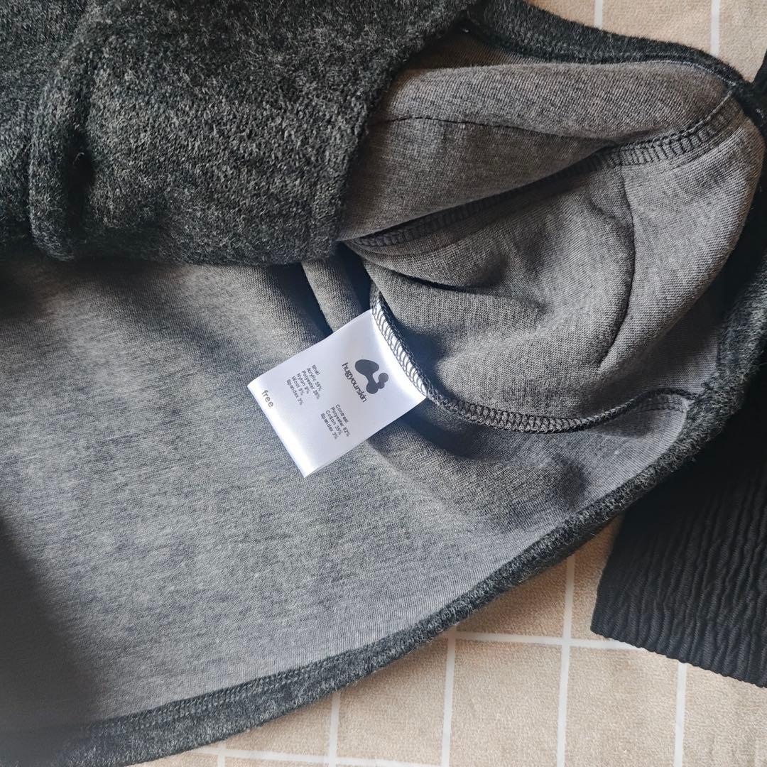 hugyourskin ニットジャケット グレー 人気