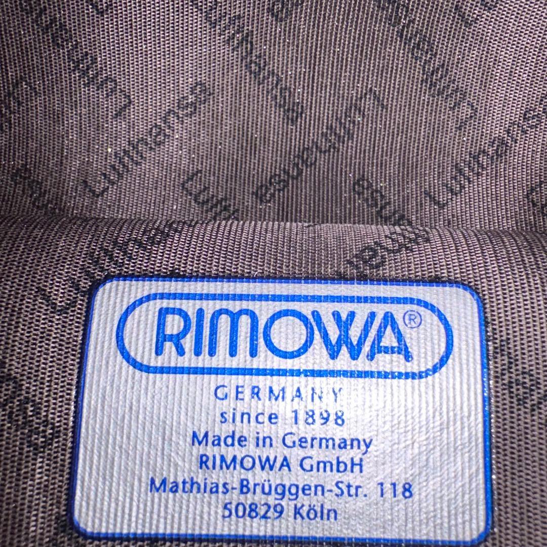 廃盤 極美品 RIMOWA ルフトハンザ ビジネストロリー 28L スーツケース