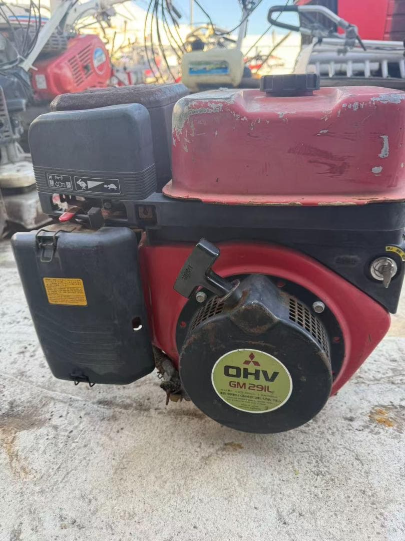 【福岡県みやま市】セル付き★三菱 GM291L ガソリンエンジン 最大８馬力