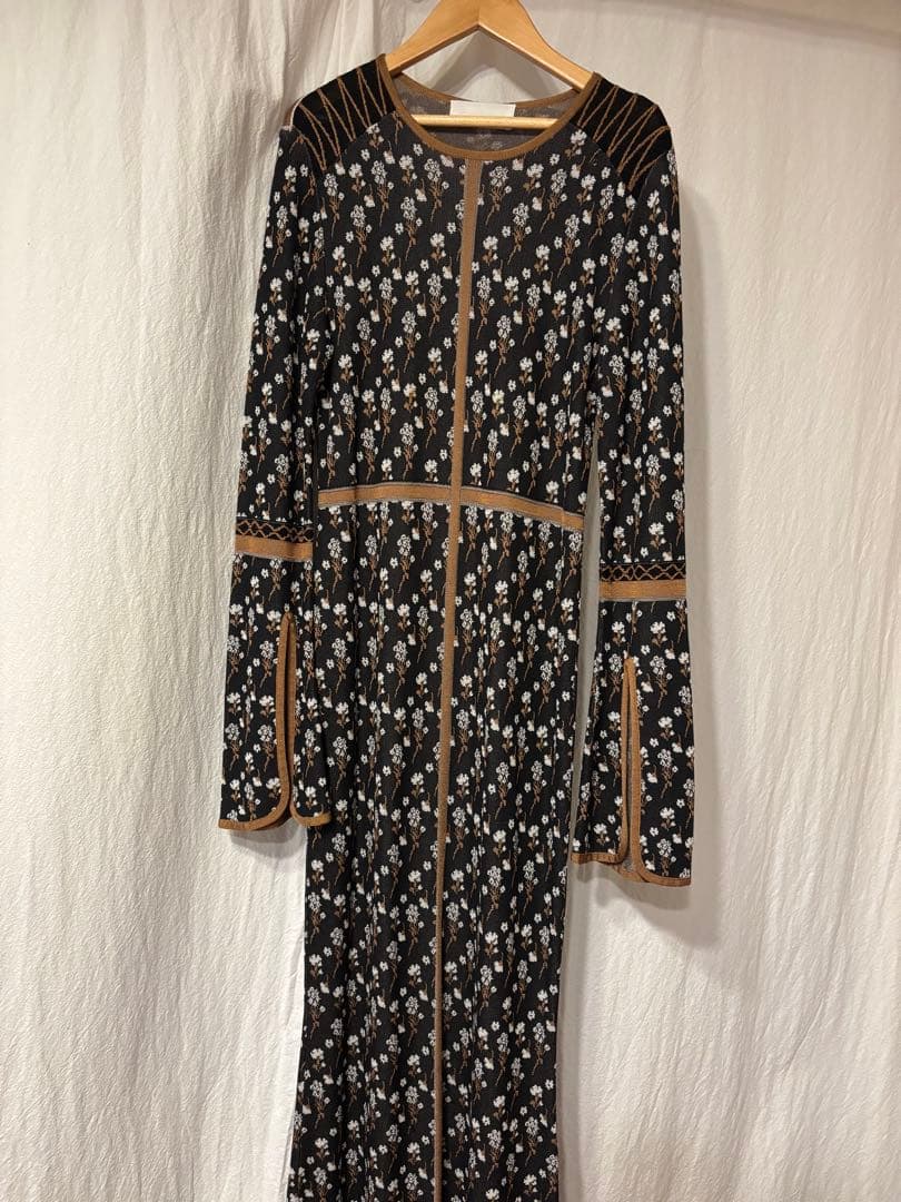 ワンピース Mame Kurogouchi Pedicel Knit Dress