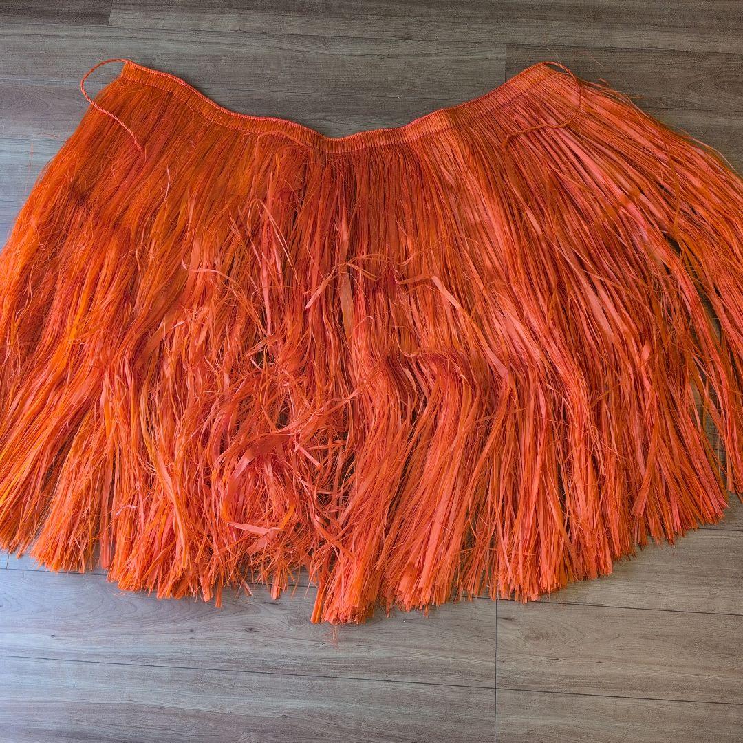 未使用品　オレンジ　モレ　タヒチアンダンス