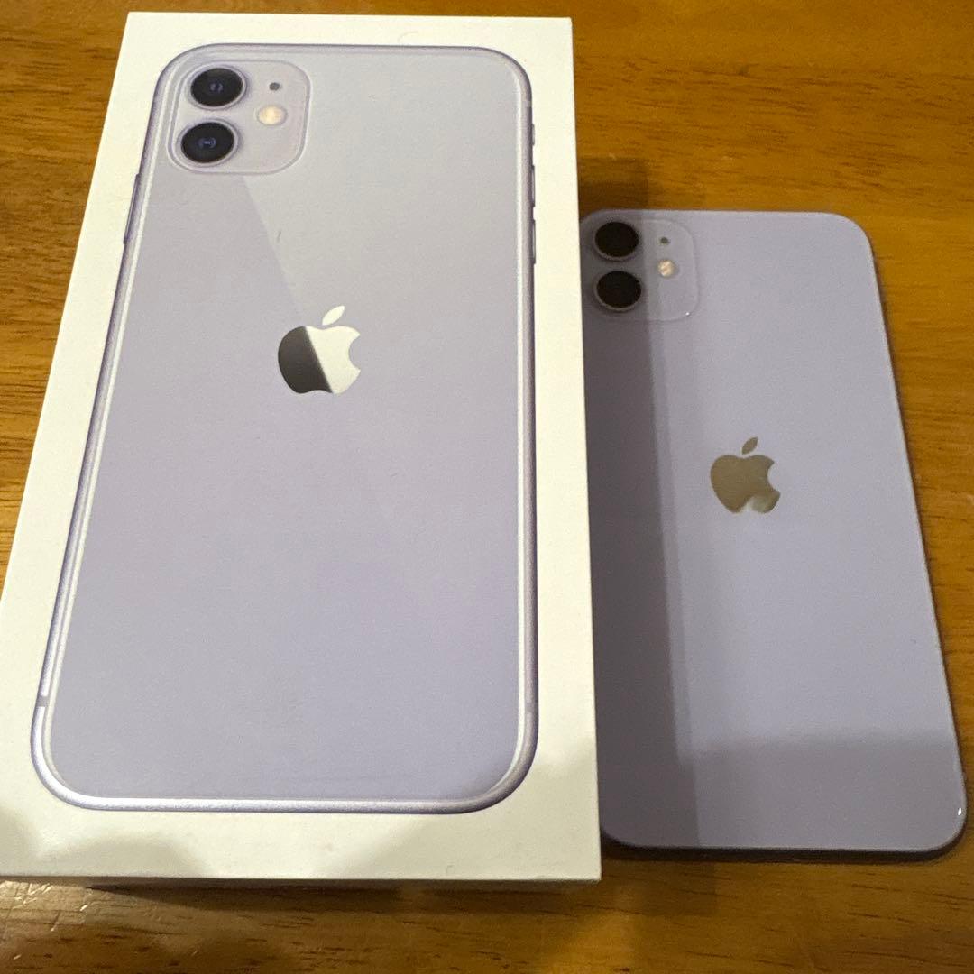 【限定値下げ】Apple iPhone 11 本体 パープル 128GB