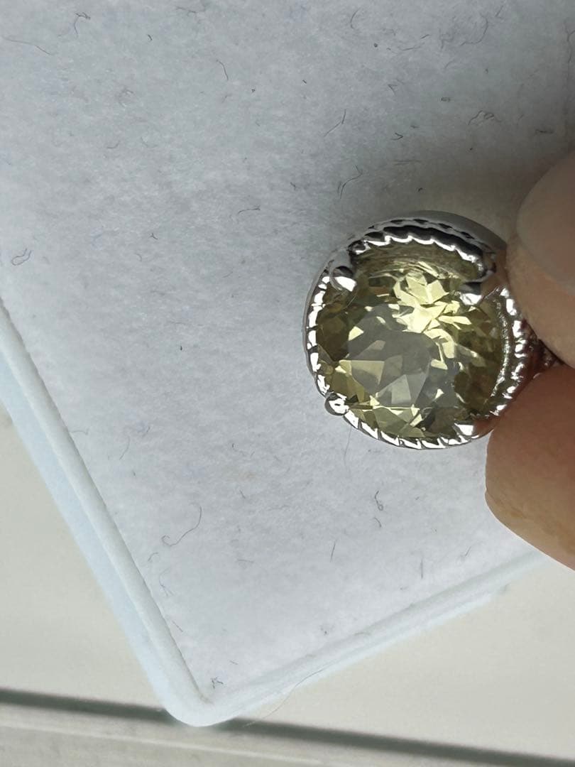 特価‼️トルマリン　ラウンド　シルバーメッキ　ペンダント