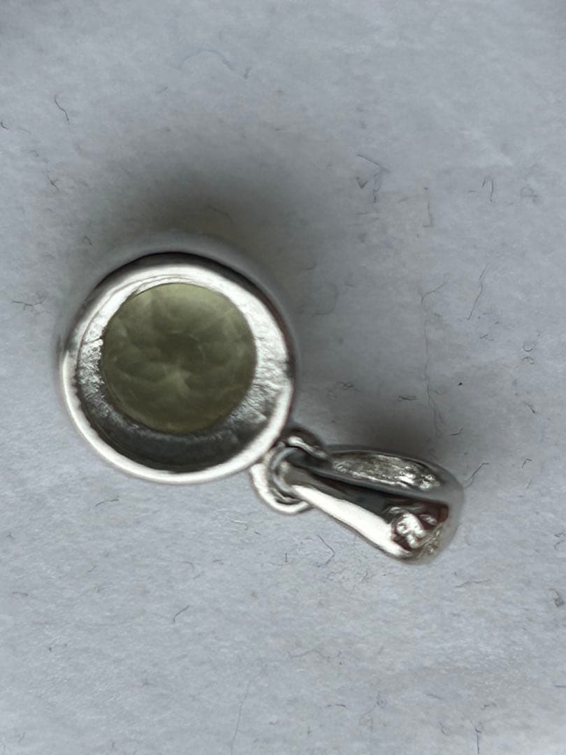 特価‼️トルマリン　ラウンド　シルバーメッキ　ペンダント