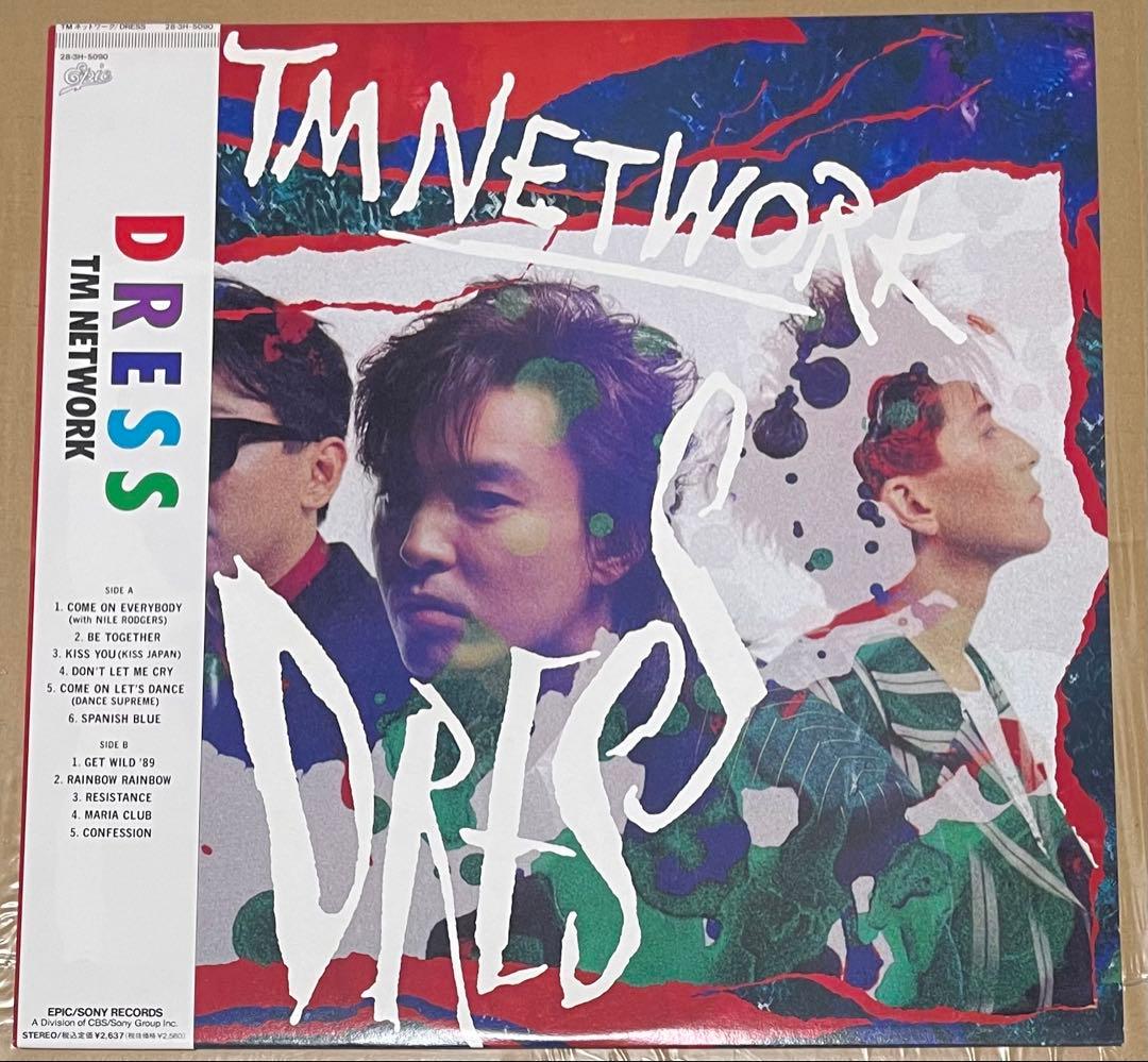 TM NETWORK DRESS レコード LP