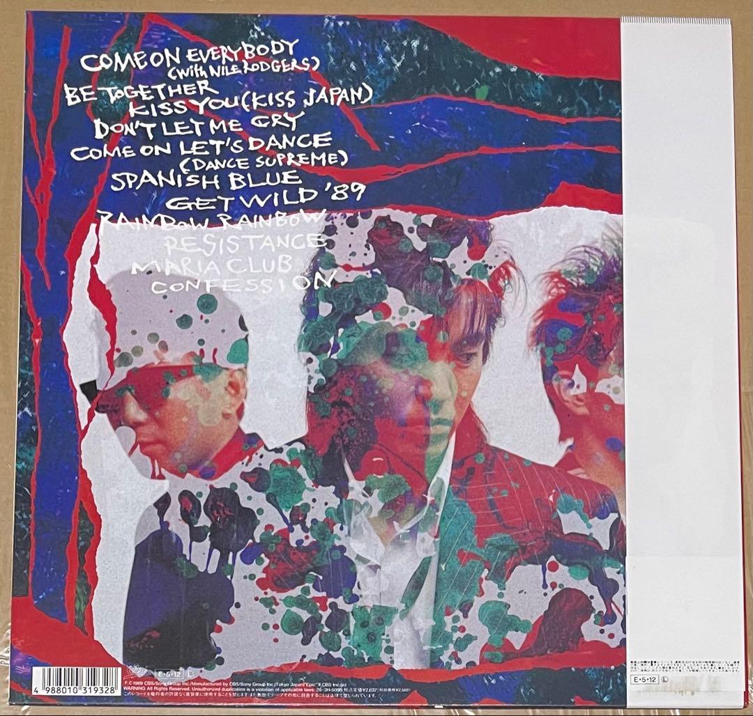 TM NETWORK DRESS レコード LP