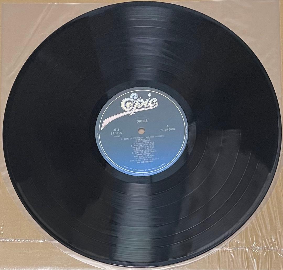 TM NETWORK DRESS レコード LP