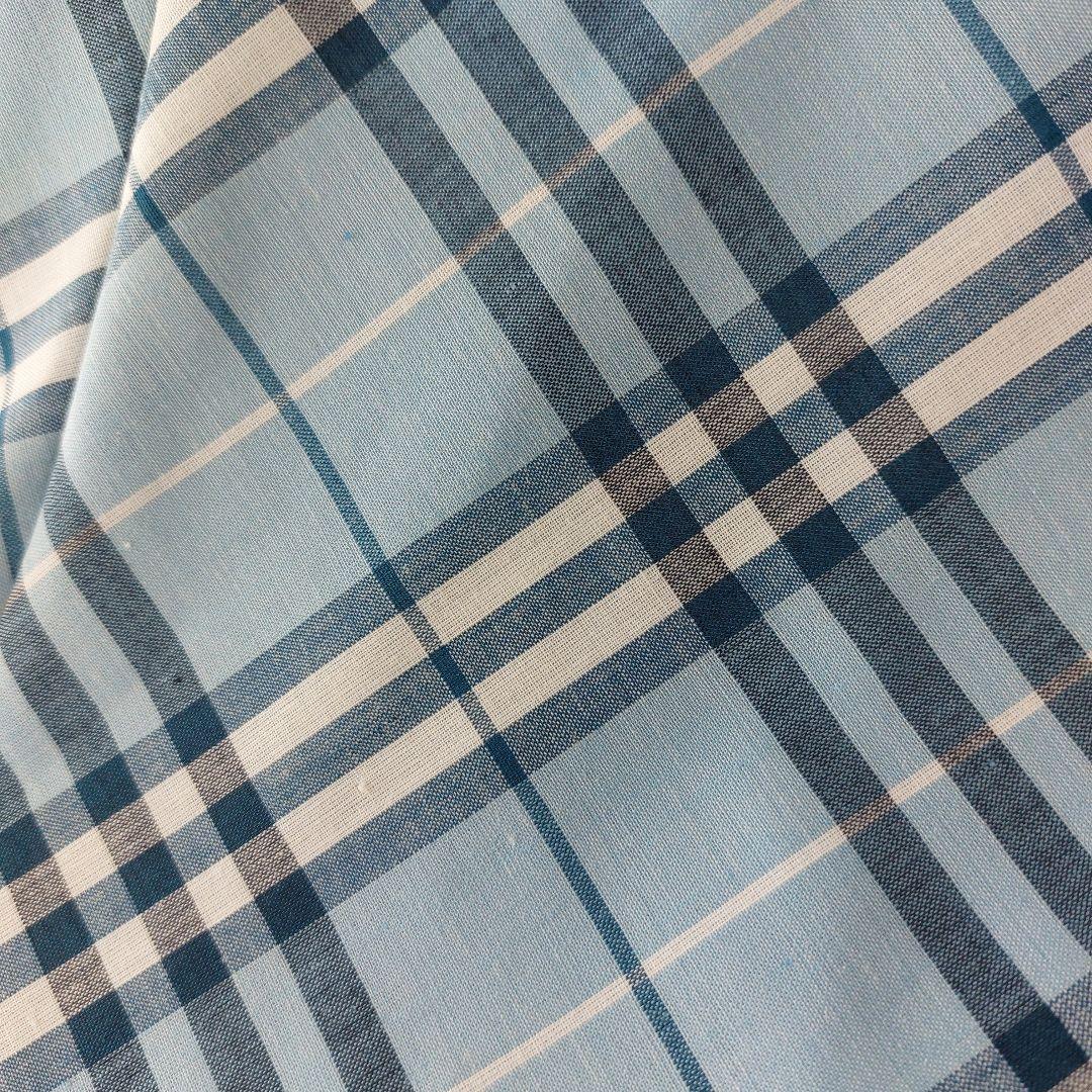 【希少品】　BURBERRY　ブルーレーベル　チェックスカート　アシンメトリー