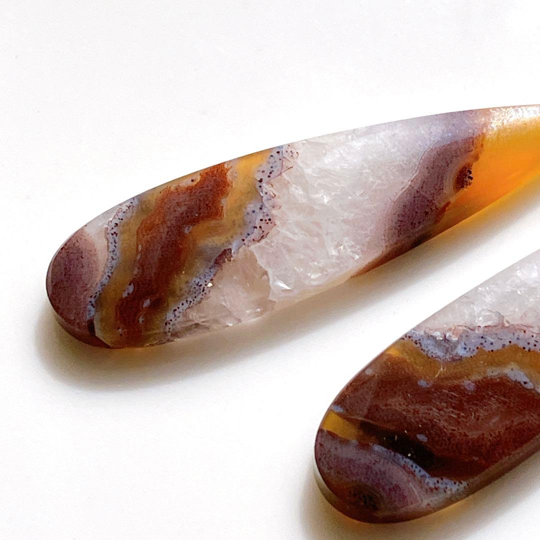 tama◆希少✧ティモールアゲートピアス✧14kgf