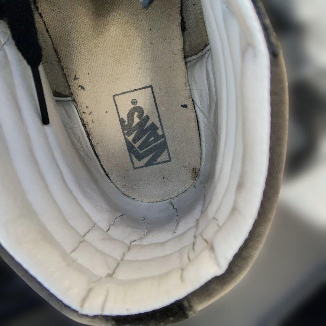 VANS ソーシャルディストーション　コラボ　スカル刺繍 スケハイ