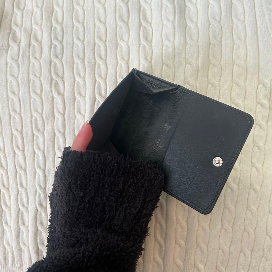 BALENCIAGA 財布 黒 三つ折り