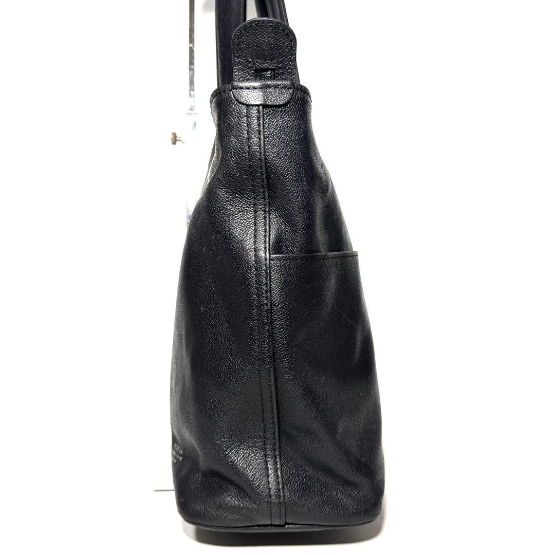 PORTER ポーター LINK レザートートバッグ A4収納可 黒 Sサイズ