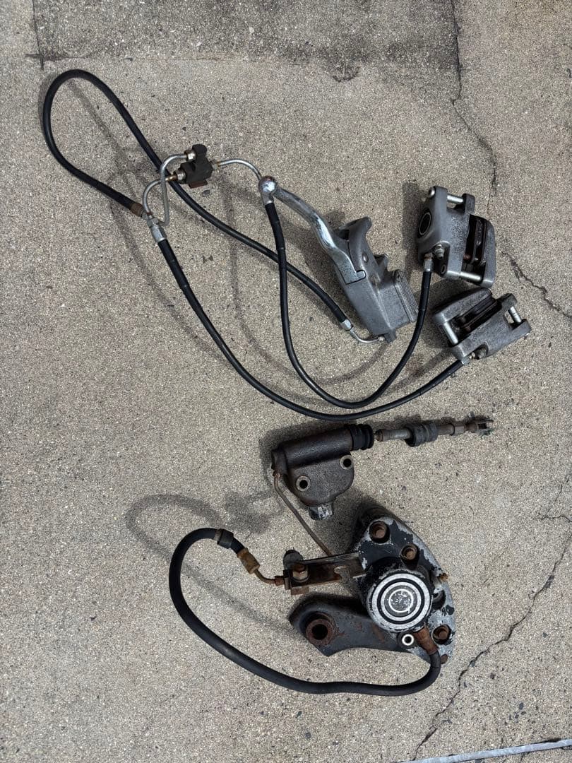 ハーレー　ブレーキセット　ショベルヘッド　前後セット